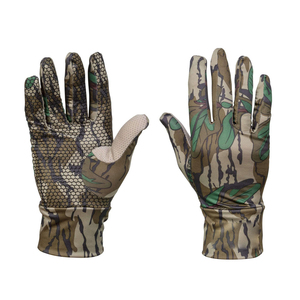 Custom Hunting Gloves Ventilated Breathable Camo Gloves for Outdoor Hunting Shooting Summer Sports Gear Wholesale OEM - Product Image 1