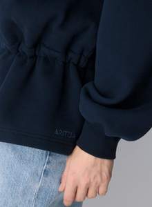 Chaqueta con cremallera para mujer al por mayor, cintura con cordón, estilo casual urbano, OEM ODM, marca privada, proveedor de EE. UU. - Product Image 5