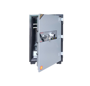 ตู้เซฟกันไฟ YUNOS YNS-100C – ตู้เซฟเหล็กแข็งแรงทนทานเป็นพิเศษ ระบบล็อคสองชั้น (แบบหมุน + กุญแจ) ความปลอดภัยสูง เหมาะสำหรับ - Product Image 2