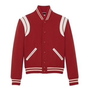 High Quality Bulk Unisex Varsity Jacket Wool <b>Blend</b> Letterman Bomber Custom Logo Embroidery Streetwear OEM ODM Supply Waterproof - Product Image 2