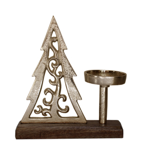 Porte-bougie de Noël de haute qualité, support à bougie en métal, vente en gros, centre de table de Noël, décoration pour événements festifs - Product Image 4
