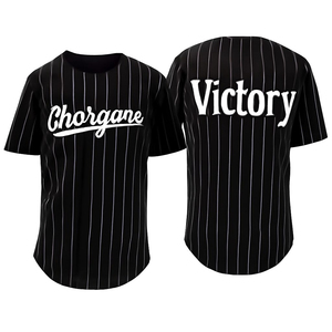 El Mejor Jersey Gris Sublimado y Personalizable para Jóvenes y Hombres, Uniformes de Béisbol y Sóftbol con Botones Completos, Transpirables y Cosidos - Product Image 2