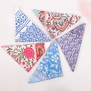 Women's Pocket Square Bandanas High-quality Cotton square <b>Scarf</b> Customizable logo and Printed Quick Dry Custom Bandana - Product Image 3