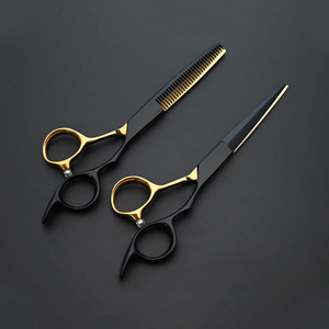 Ciseaux de coiffure professionnels pour la coupe et l'éclaircissement des cheveux, à lame tranchante, pour usage quotidien - Product Image 5
