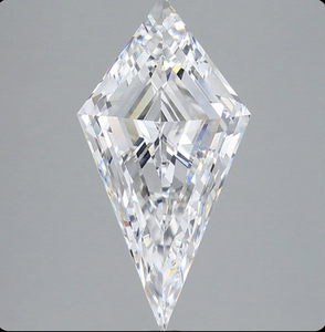 Diamante solitario con forma de cometa, certificado IGI, cultivado en laboratorio, 1ct 2ct 3ct E VVS VS1, suelto, excelente, RAMAA, para la fabricación de joyas - Product Image 5