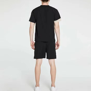Men's Personality Sport <b>Set</b> Summer 2 Piece <b>Set</b> Short Sleeve T Shirts and Shorts <b>sets</b> Stylish Casual Summer T-shirts OEM - Product Image 3