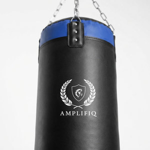 Saco de Boxeo Profesional de Alta Calidad con Cubierta de Cuero y Relleno de Arena para Entrenamientos - Product Image 4