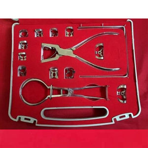 Kit de Digue Dentaire en Caoutchouc de Haute Qualité (12 Pièces) pour une Isolation Efficace en Dentisterie Acier Inoxydable CE ISO par Grip Surgical - Product Image 3