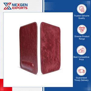 Meilleur Offreur Mondial Propose Tapis de Souris en Cuir PU de Luxe Moderne de Qualité Supérieure avec Repose-Poignet Durable – Promotion Nexgen Exports, Cadeau - Product Image 3