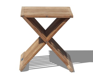 Ensembles de meubles de restaurant, table pliante au design élégant, matériau principal en teck de qualité - Product Image 5