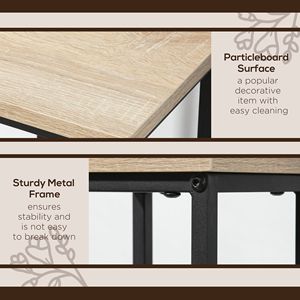 Set di 3 Supporti per Piante da Interno ed Esterno, Scaffale Angolare per Vasi, Espositore da Tavolo, Arredamento per Casa, Patio e Giardino - Product Image 5