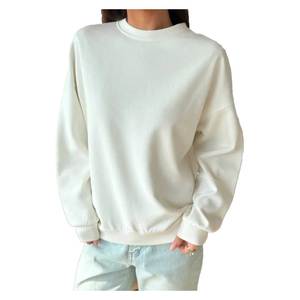 Sudadera de Cuello Alto para Mujer, 100% Algodón, Ligera, de Secado Rápido, Resistente al Viento, Transpirable, 360g, Anti-Pilling, Superventas - Product Image 5