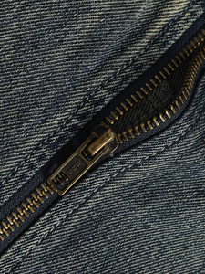 Vente directe usine, vente en gros, conception de logo personnalisé, veste en jean vintage de haute qualité pour homme, idéale pour l'hiver, disponible en version vintage - Product Image 5