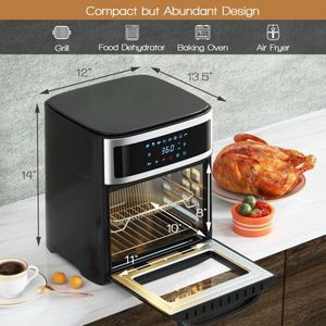Friggitrice ad Aria con Schermo Touch da 13,7 Quarti (13L) con 8 Programmi Preimpostati - Product Image 4