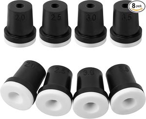 Nuevas boquillas de cerámica y caucho abrasivas de 2/2.5/3/3.5mm de repuesto para pistola de chorro de arena - Product Image 1