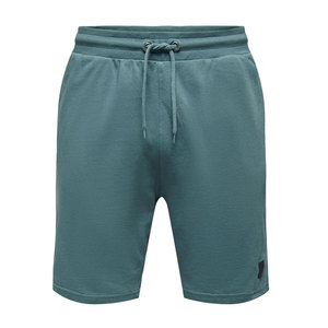 Pantalones Cortos Casuales para Hombre, 100% Algodón, Sólidos, Transpirables y de Secado Rápido, Diseño Flexible y Ligero para Relajarse en Casa - Product Image 1