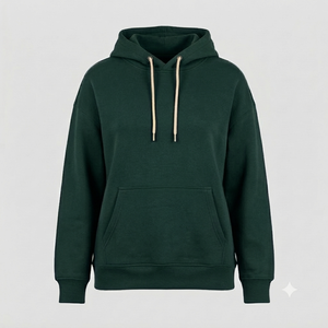 Sweat-shirt à capuche unisexe en jersey de coton respirant et à séchage rapide, style streetwear, brodé, vente en gros - Product Image 1