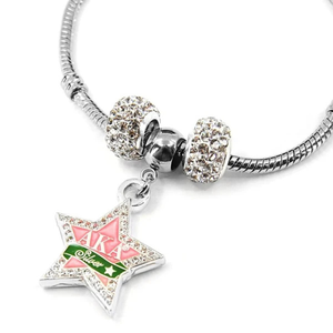   Pulsera de estrella plateada para mujer, elegante diseño de estrella de color plateado, joyería de moda, accesorio elegante para la muñeca, regalo premium - Product Image 1