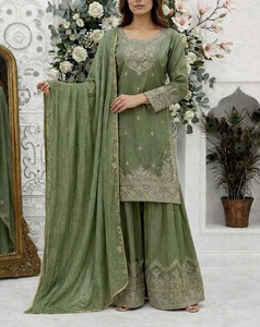 Salwar Kameez élégant pour femmes, tenue de soirée, costume ethnique de créateur pour mariage et occasions festives, magnifique tenue de soirée pour femmes - Product Image 2