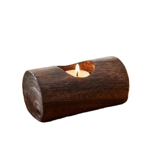 Support de pilier en bois naturel massif décoration de la maison événements de mariage fêtes gros support de pilier en bois au prix de gros et d'usine - Product Image 1