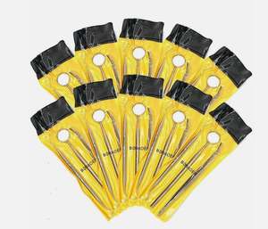 Kit d'examen dentaire, miroir de blanchiment des dents, curette, pinces, ensemble d'examen dentaire de base 3 pièces, certifié CE par Grip Surgical - Product Image 6