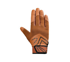 Guante de Bateo Ambidiestro de Cuero y Acrílico KATBROS INDUSTRIES, Palma Acolchada Resistente, Cierre de Gancho y Bucle, para Entrenamiento de Béisbol para Adultos - Product Image 6
