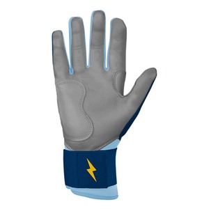 Cabretta Leather Batting Gloves <b>Hook</b> Loop Closure Breathable Customizable Color Long Cuff Design Ambidextrous Lightweight - Product Image 4