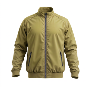Veste bomber de sport pour homme, col fin, réversible, imprimé personnalisé, imperméable et respirante - Product Image 1