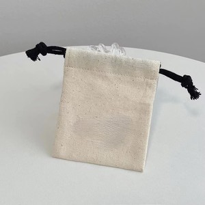 Sac à cordon personnalisable de haute qualité, imprimé en polyester/coton, résistant à l'eau, durable, écologique, tendance - Product Image 2