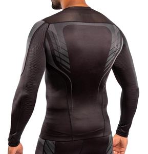 Mejor Venta de compresión personalizada BJJ Rash Guard manga larga MMA Grappling camisa sublimación impresión OEM Rash Guards en venta - Product Image 1