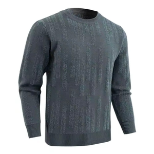 Custom High Quality Fashion <b>Men</b> Clothes Knitted Knit <b>Pullover</b> Crew Neck Sweater for <b>Men</b> Clothing <b>Men</b> Sweaters - Product Image 1