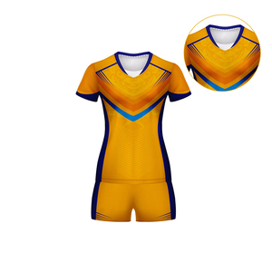 Maillot et short de volley-ball de haute qualité, conçus pour offrir une grande élasticité et une flexibilité supérieures pour des mouvements rapides - Product Image 2