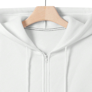 Sweat à capuche zippé pour homme, hiver, manches longues, décontracté, avec poches avant, poignets et ourlet côtelés, doux, chaud, streetwear, uni, lavable en machine - Product Image 5
