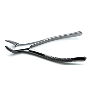 Forceps d'extraction dentaire - Outil chirurgical dentaire en acier inoxydable de qualité médicale Classe I, poignée moletée, 12 positions de mâchoires - Product Image 2