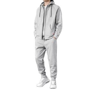 Conjunto personalizado de 2 piezas, chándal para correr, ropa deportiva, chándal de algodón para hombre 2026 - Product Image 1