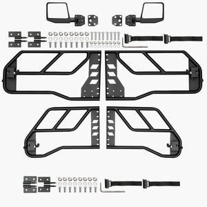 Puertas Tubulares para Jeep de 4 Puertas, Estilo Aventura, Certificadas por DOT, con Espejos Retrovisores, Categoría Otras Puertas - Product Image 4