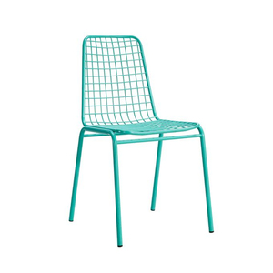 Modern Black Metal Wire <b>Chair</b> Round Bubble Back Armrest Dining Seat Living Room Outdoor Villas Apartment Furniture - Product Image 5