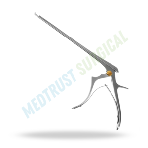 Rongeur Kerrison à plaque fine 7 et 8 pouces, instrument chirurgical neurochirurgical pour la colonne vertébrale, pour la coupe osseuse et l'utilisation en laminectomie - Product Image 4