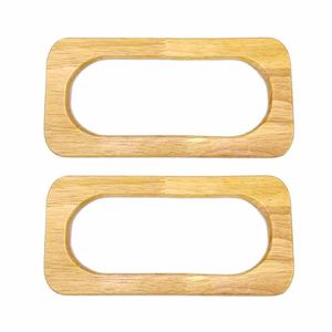Asa de Madera Ecológica Sólida para Bolsos, Artesanías de Bambú y Madera Hechas a Mano para Regalos y Manualidades, RR Enterprises India - Product Image 3