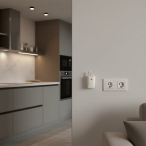 Spina di Alimentazione Sostituibile ExtraStar KFCRC1 W IP20 con Ingresso Cavo Diritto per Uso Domestico - Product Image 3