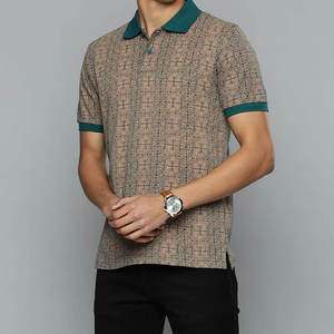 Camiseta de Golf para Hombre de Alta Calidad con Diseño de Palmeras, Manga Corta, Tejido de Poliéster, Cómoda, Transpirable y de Secado Rápido - Product Image 2