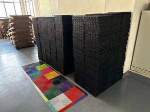 Dalles de sol modulaires en plastique pour garage, intérieur et extérieur, dalles de sol en vinyle PP renforcé, à emboîtement - Product Image 6