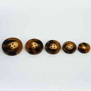 Boutons en corne de buffle véritable de haute qualité, couleur élégante, nouveaux, durables, sans plomb, boutons pour vêtements, artisanat naturel - Product Image 4