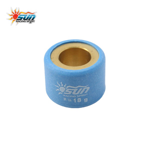 Kit de poulies SUN RACING PCX CLICK125 SKYDRIVE125 18G 20x15mm pour une accélération fluide, réglage de transmission de scooter, 6 pièces, nouveau, bleu - Product Image 3