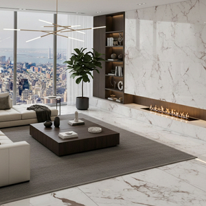 Premium Large Size Porcelain Tiles 120x120 cm Digital Glaze Modern Interior Accent Design with High Strength Surface - Product Image 3