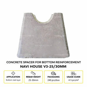 แผ่นเว้นระยะคอนกรีต Navi House – ชั้นล่าง NVH-V3-25/30 มม. - Product Image 1
