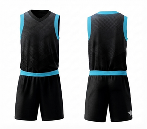 Uniforme de Baloncesto para Hombre con Servicio OEM, Impreso, 100% Poliéster, Secado Rápido, Absorbe la Humedad, Ropa Deportiva sin Mangas, Impresión Sublimada - Product Image 1