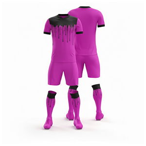Training Competition Sublimation Soccer Uniform Full Kit | <b>Men</b> Women Adult Sizes Short Sleeve Lightweight Quick Dry Sportswear - Product Image 5