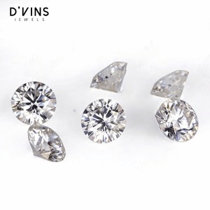D VINS JEWELS, Diamante Sintético Cultivado en Laboratorio con Certificación IGI, Corte Brillante, 1.5ct, Color D, Piedra Suelta para Joyería, Surat - Product Image 5