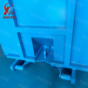 Contenedor de Basura de Acero al Carbono Azul de Alta Calidad para Empresas de Residuos, Venta al Por Mayor de Fábrica - Product Image 3